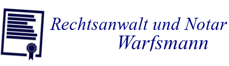 Logo Rechtsanwalt und Notar Warfsmann Hage